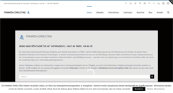 Desktop Screenshot of franken-consulting.org
